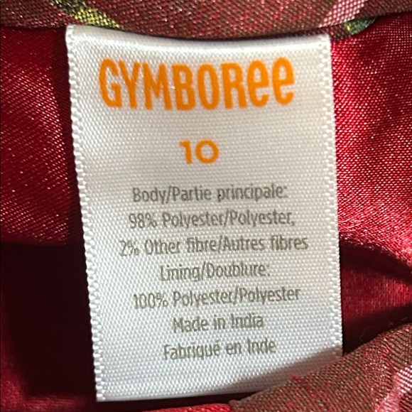 NWT Gymboree Holiday Traditions 2022 Red and Green Plaid Dress Size 10 - Picture 6 of 7